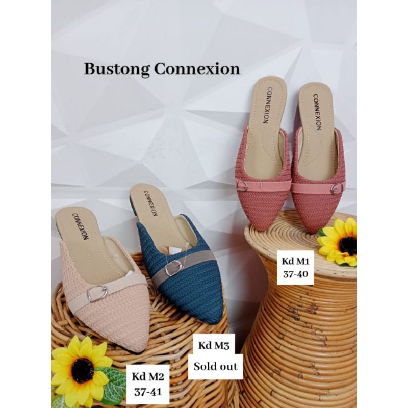 SANDAL BUSTONG CONNECTION SIZE 36-40 BY QQ