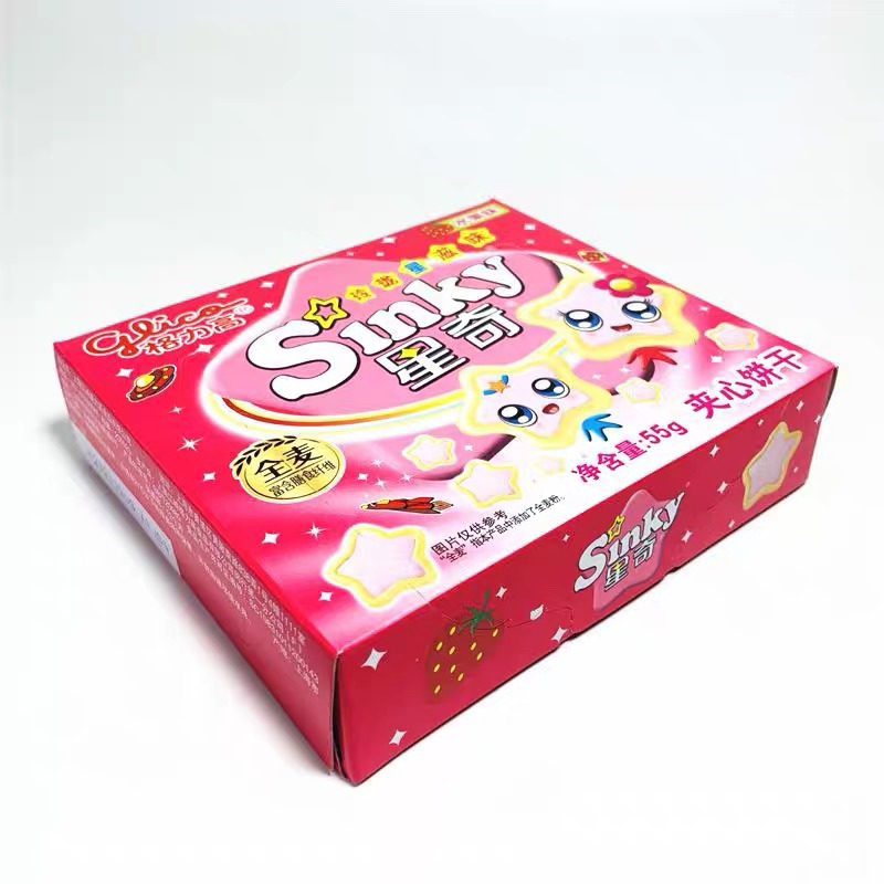 

GLICO SINKY WHEAT SNACK WITH 4 FLAVOR 60g