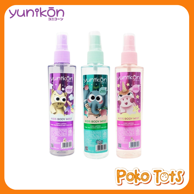 Yunikon Kids Body Mist Cologne 100ml Minyak Wangi Anak Parfum Anak Yunikon