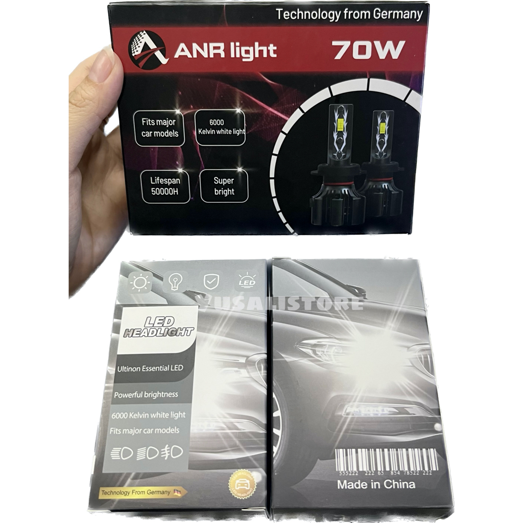 Lampu LED mobil Super Terang LEd H4 H11 H7 H1 HB3 HB4 70watt