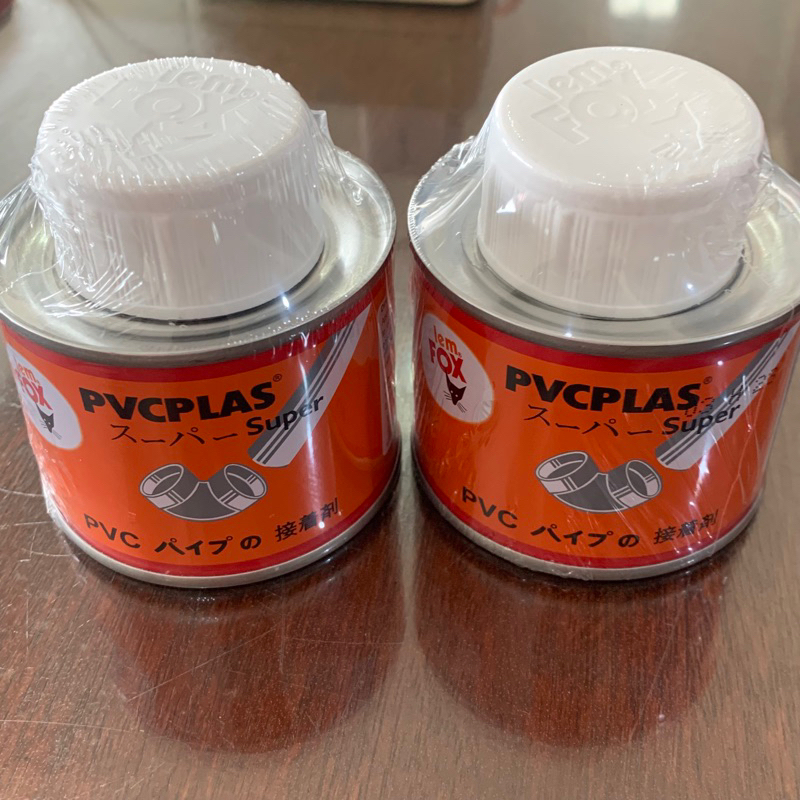 

LEM FOX PVCPLAS | LEM PIPA KUAS KALENG 100 gram