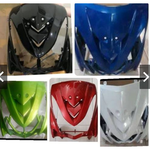 Cover tameng body lampu depan mio soul lama karbu