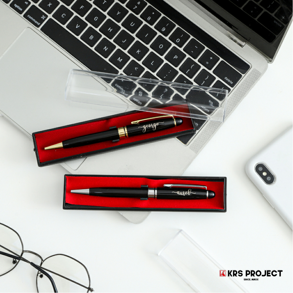 

Custom Grafir Laser Signatur Pen / Pulpen / Pena