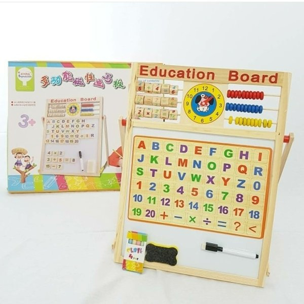 

PAPAN TULIS ANAK MAGNETIC EDUCATION BOARD - PAPAN MAINAN ANAK
