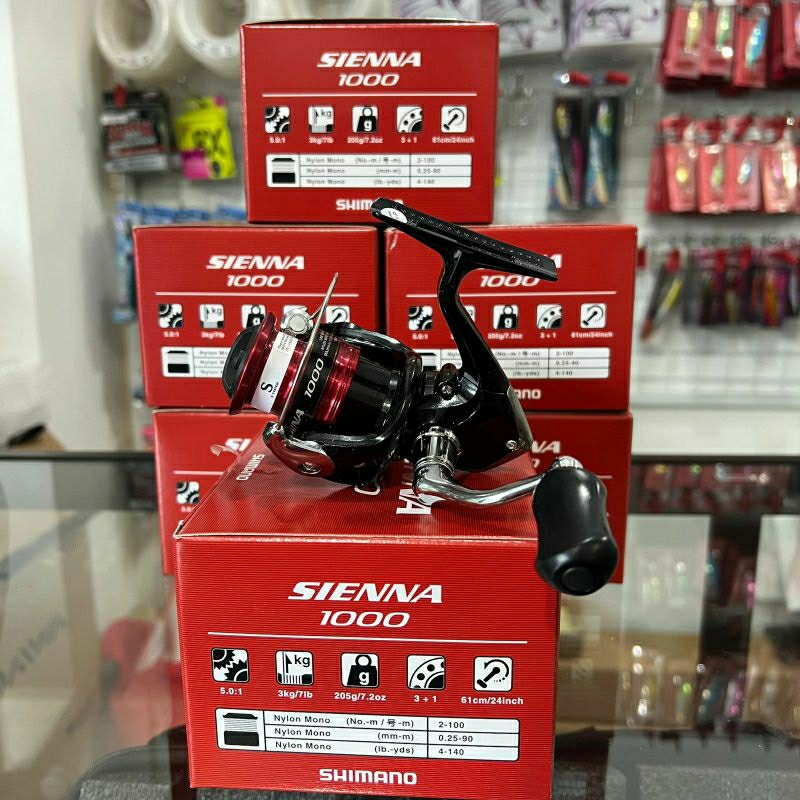 Reel Pancing Shimano Sienna 1000 2500HG C3000 4000 Reel Pancing Spining Fishing Reel