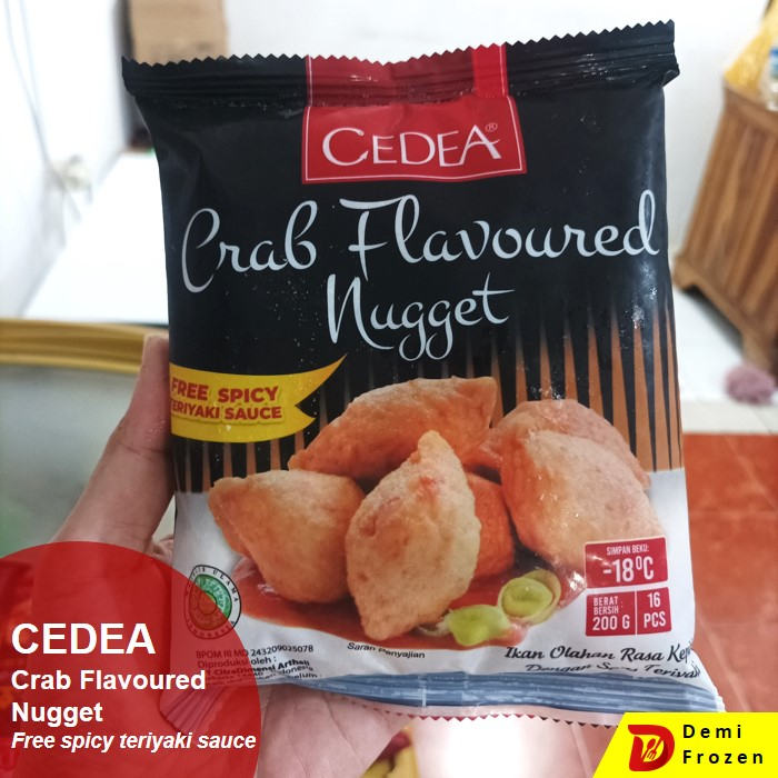 

CEDEA CRAB FLAVOURED NUGGET 200GR