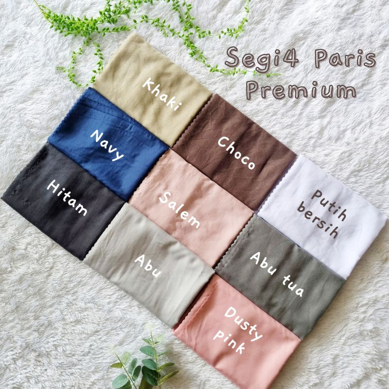 hijab segiempat paris premium lasercut