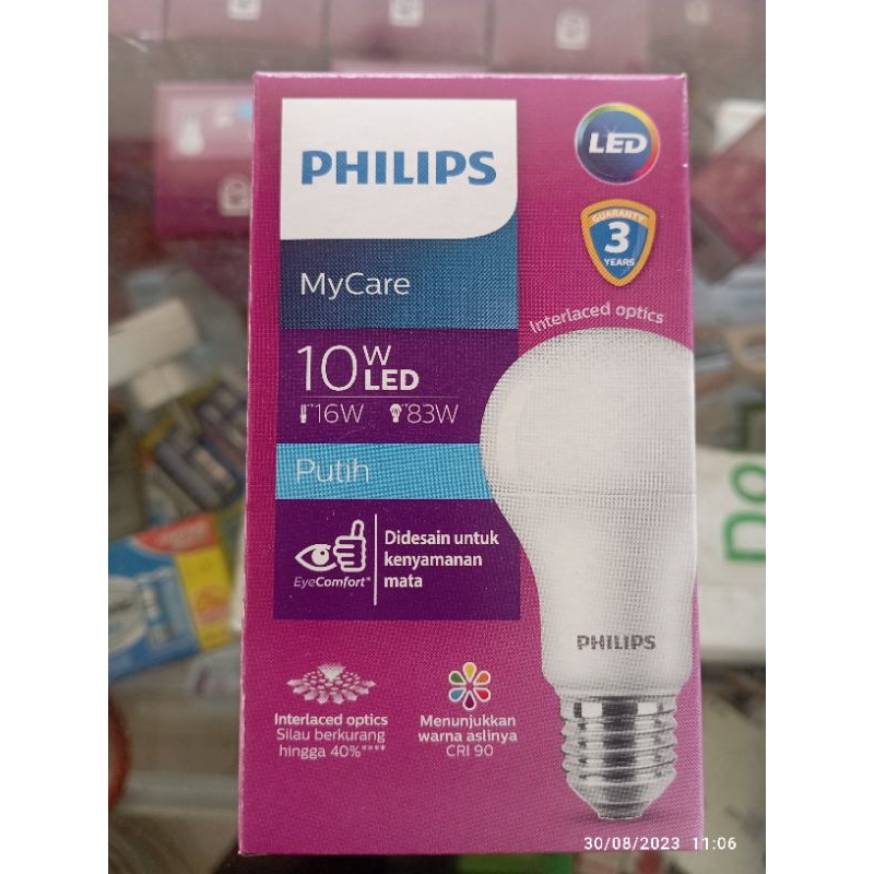 Lampu LED Philips 10w Lampu rumah tangga Lampu murah awet lampu hanyung lampu plafon