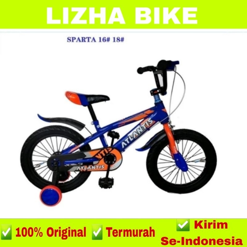 SEPEDA ANAK LAKI LAKI BMX 12 16 18 INCH ATLANTIS SPARTA