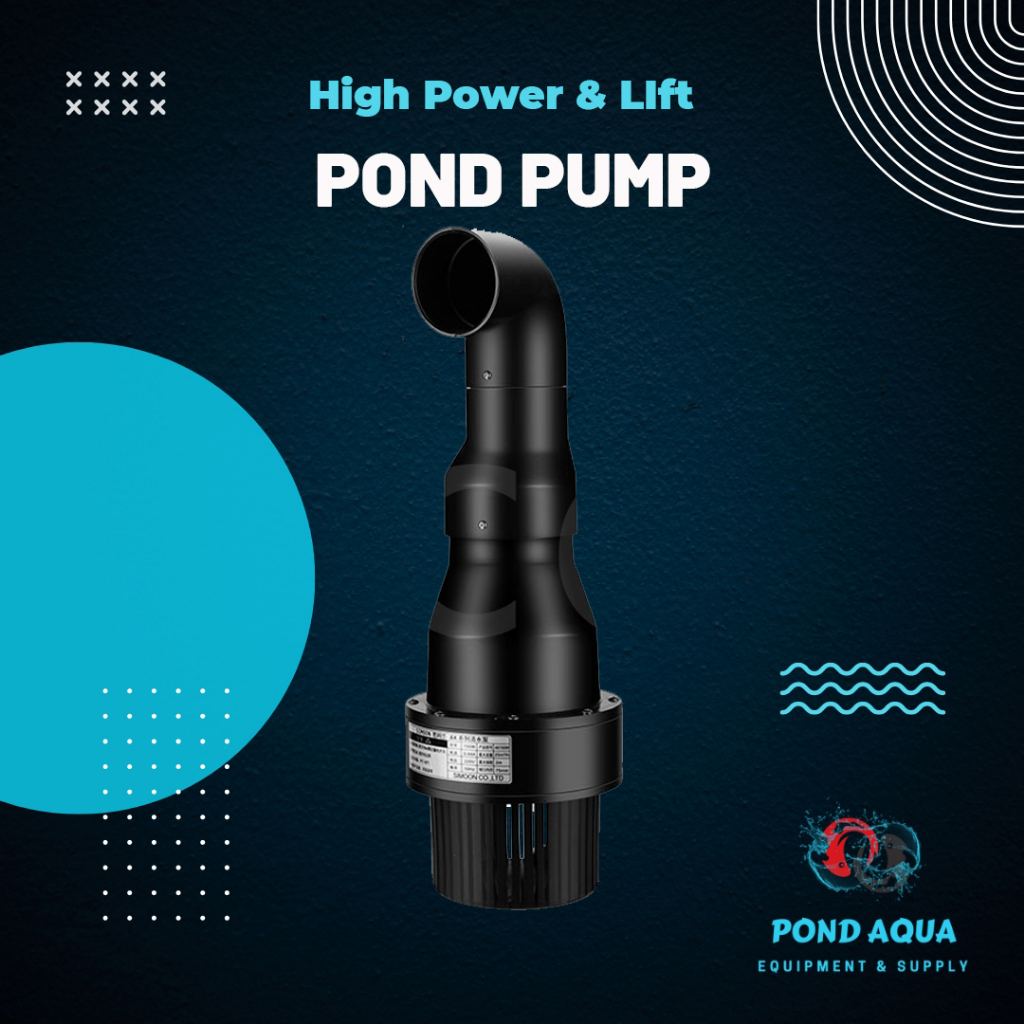 Garden Water Pump Yang 18000 LPH 50W Low Watt Pompa Celup Kolam Ikan