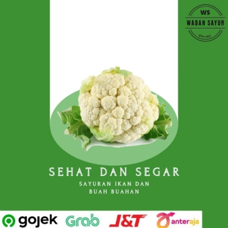 

Kembang Kol ( 500 Gram ) | Wadah Sayur Bogor