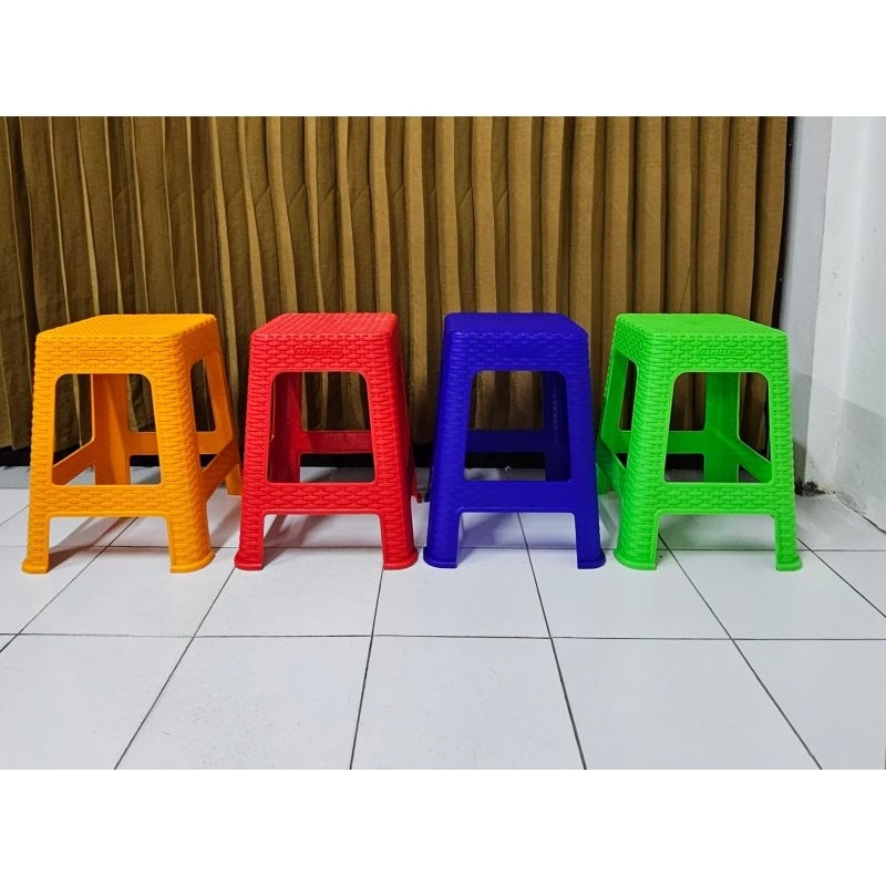 KURSI BASO KAFE RESTO BIG 3R3A PLASTIK MOTIF ROTAN SINTETIS ANYAMAN BROTAN NAPOLLY