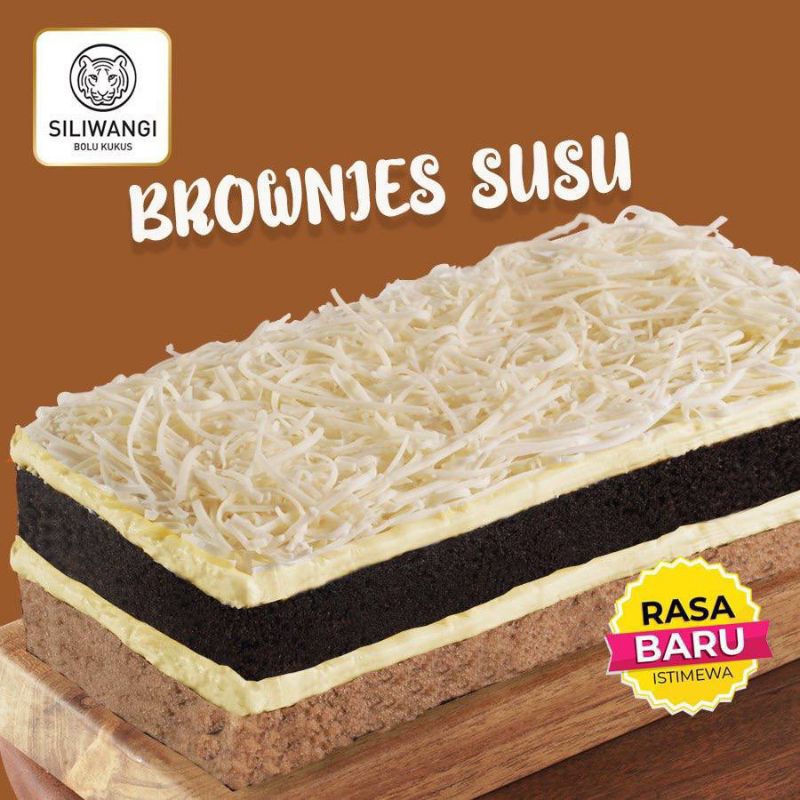 Siliwangi Bolu Kukus - Brownies Susu