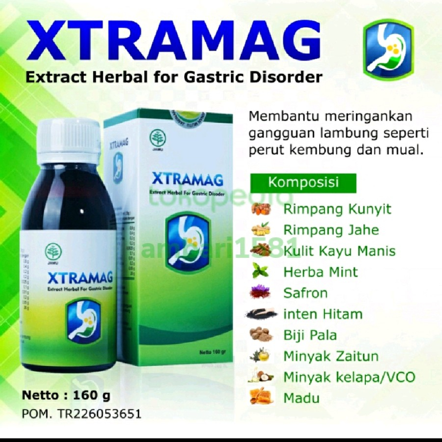 MADU XTRAMAG / EXTRAMAG Herbal / Obat Maag | Asam Lambung & Gerd