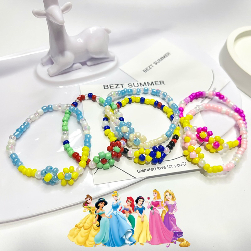 Beztsummer - Gelang Disney Princess / Beads Bracelet / Gelang Inspired By Disney Princess / Disney P