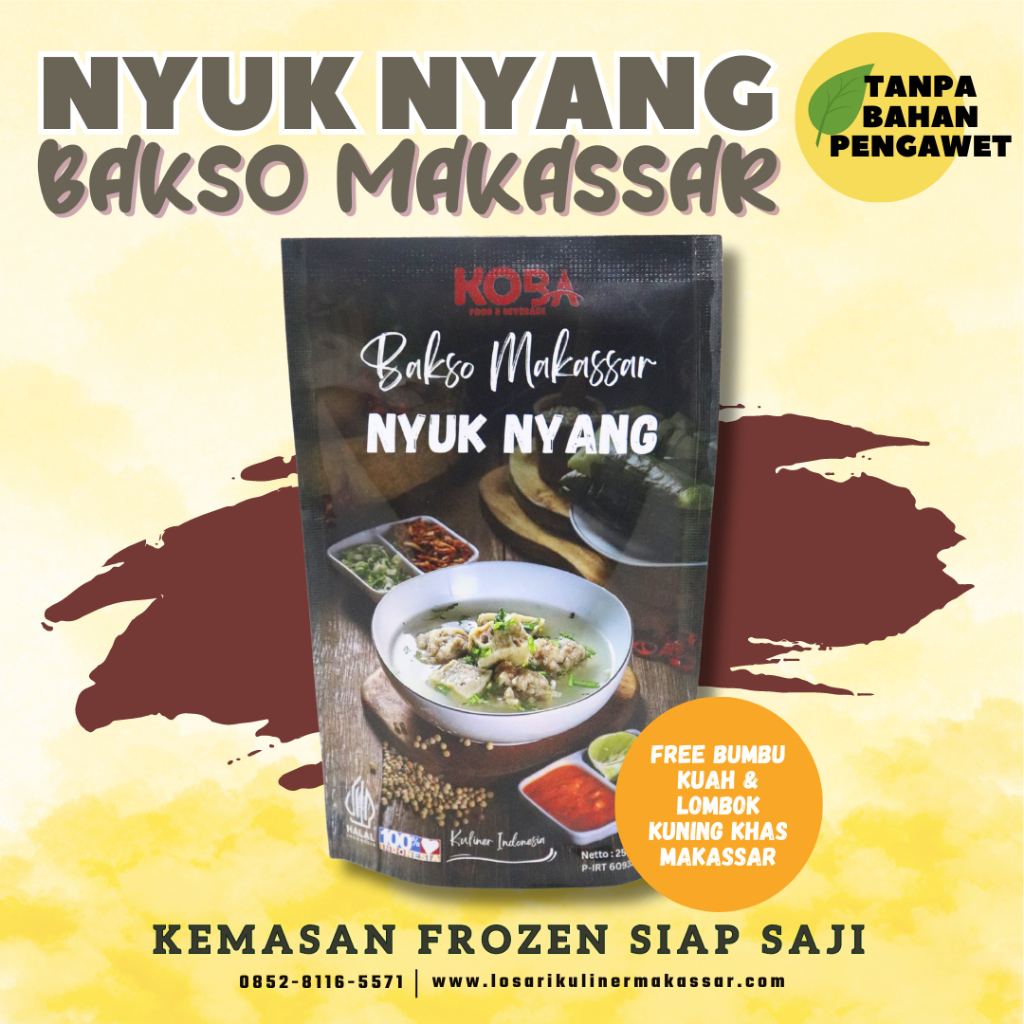 

BAKSO NYUK NYANG KHAS MAKASSAR ( LOSARI KULINER )