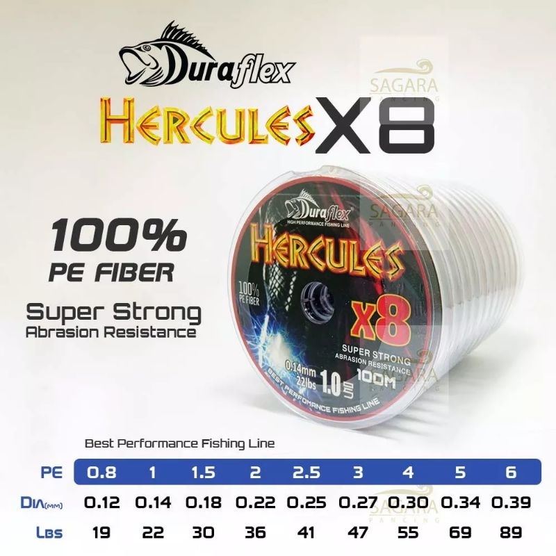 Senar PE Hercules 100m connecting