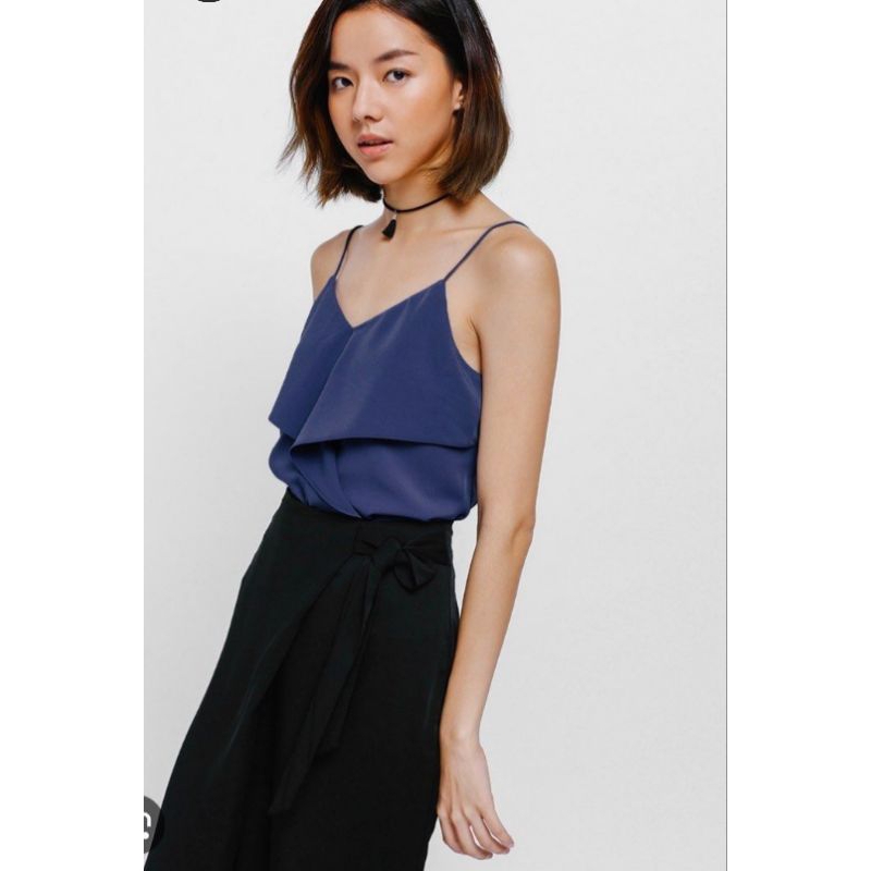 Love Bonito Blue Tank Top