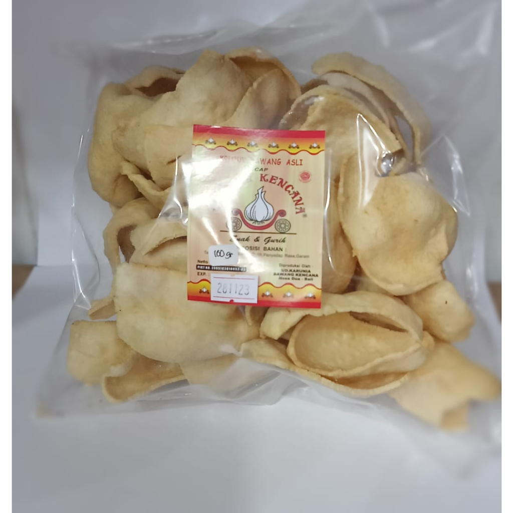 

Kerupuk Bawang KENCANA Khas Bali 100gr