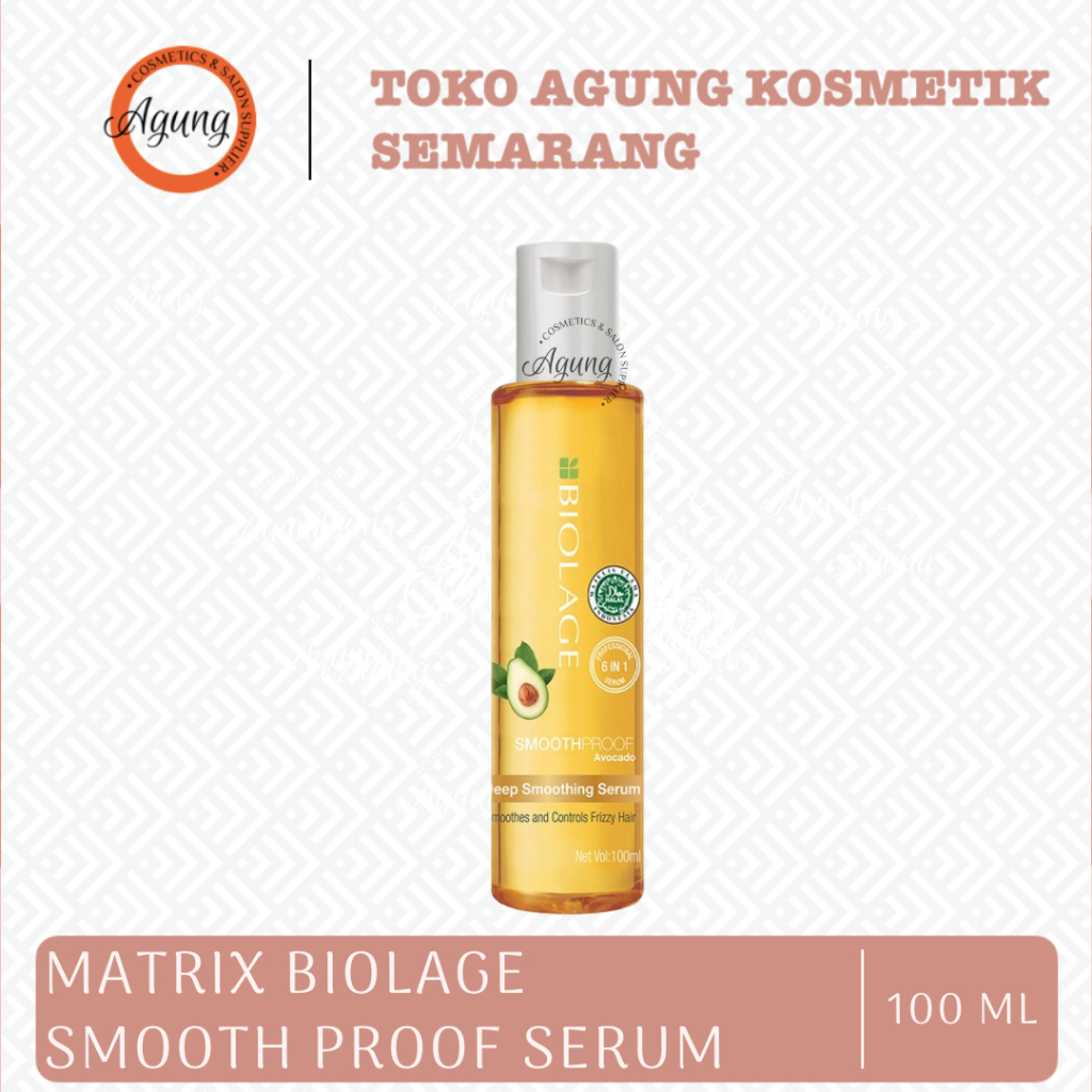 [AGUNGSMG] Matrix Biolage Smooth Serum | Serum Penghalus Rambut | Vitamin Rambut Matrix Botol Kuning