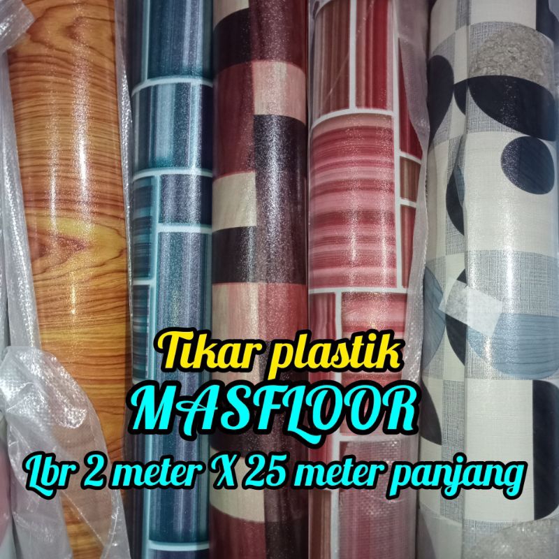 tikar plastik MASFLOOR Korea 2meter
