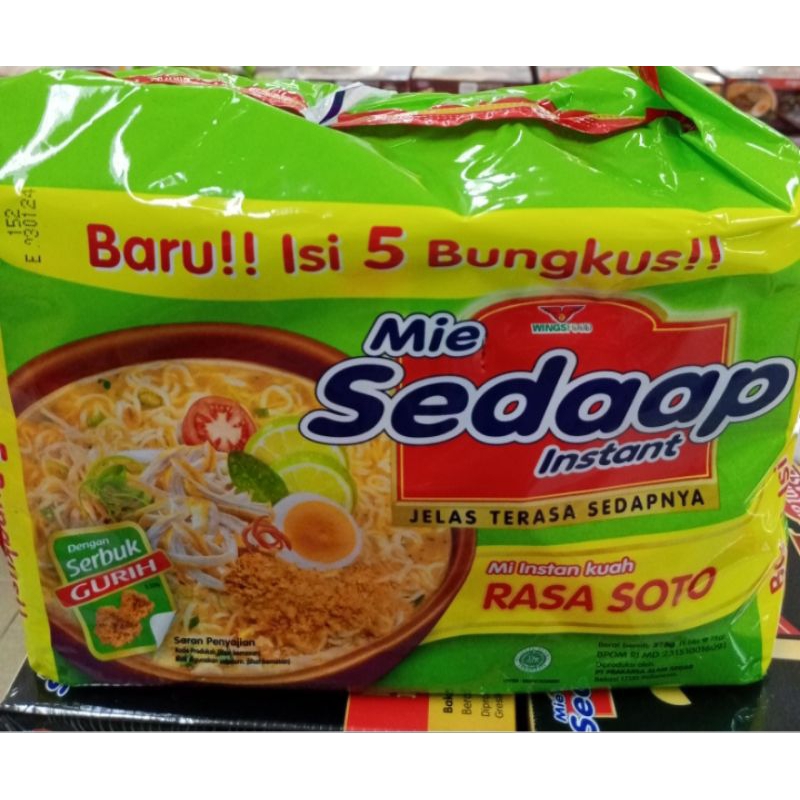 

MIE SEDAP SOTO ISI 5