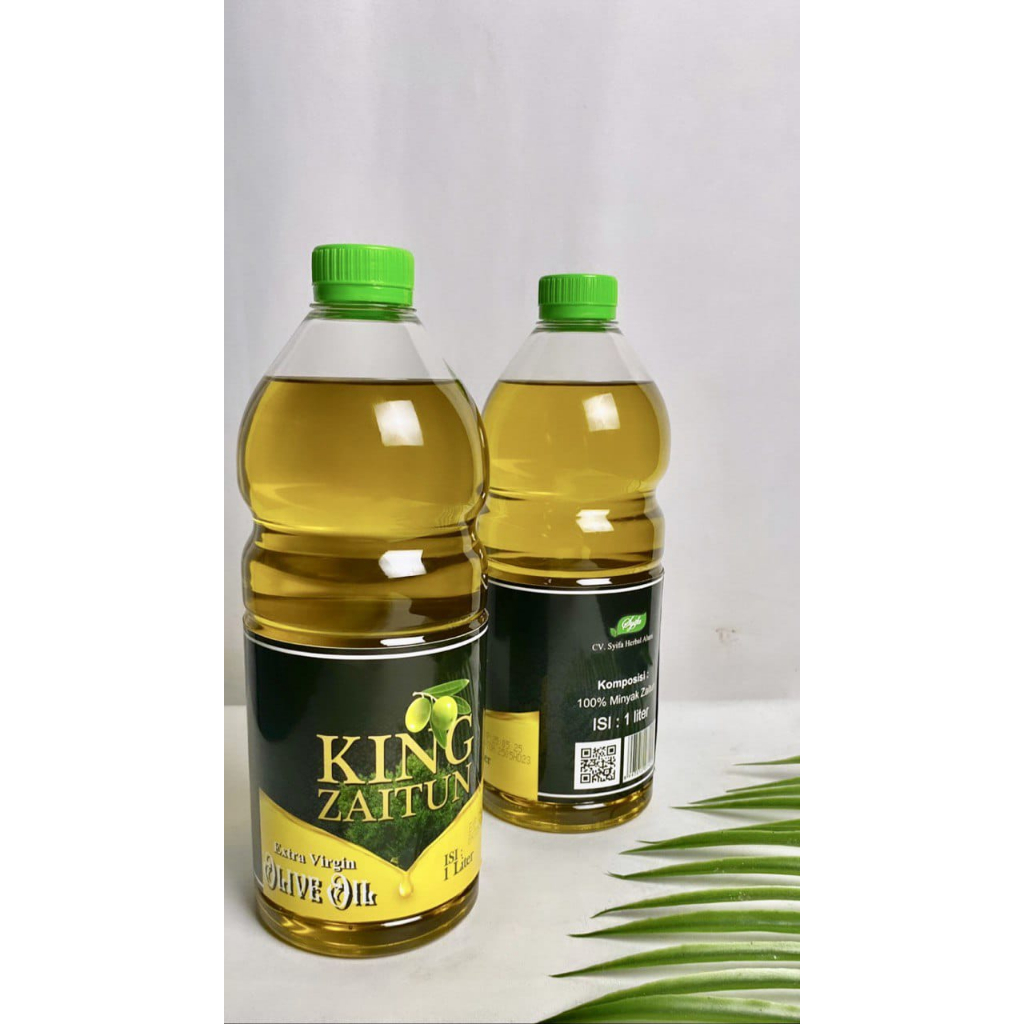 

KING ZAITUN Minyak Zaitun Extra Virgin Olive Oil 1000ml Minyak Zaitun EVOO