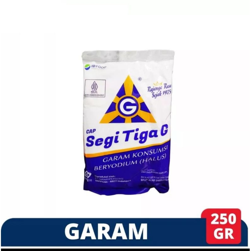 

Garam Segitiga G Halus 250gram