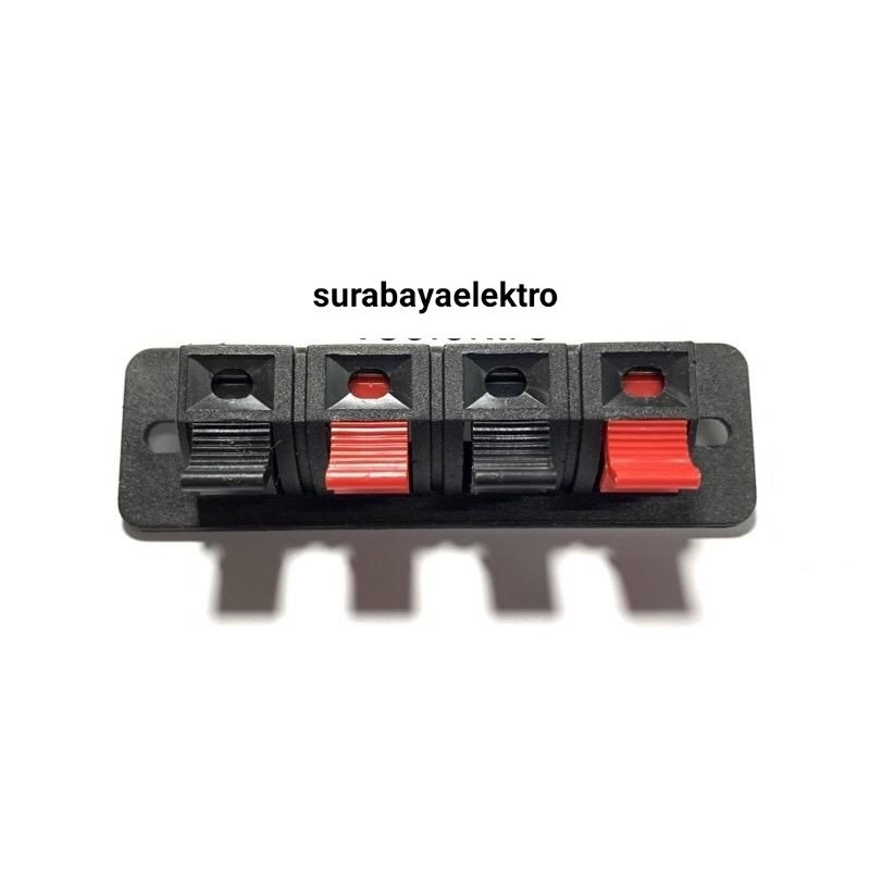 TERMINAL KABEL SPEAKER STEREO 4PIN KECIL