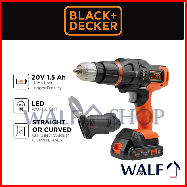 Black Decker Multi EVO185H1 + Scissor