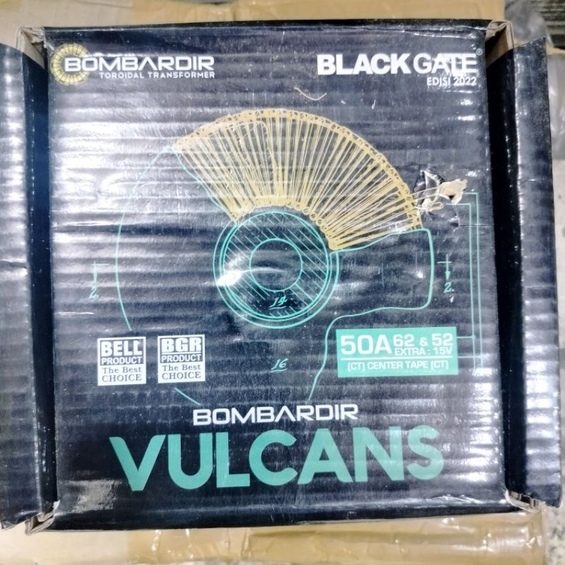 Trafo Donat/Toroid 50A CT 62V Vulcans