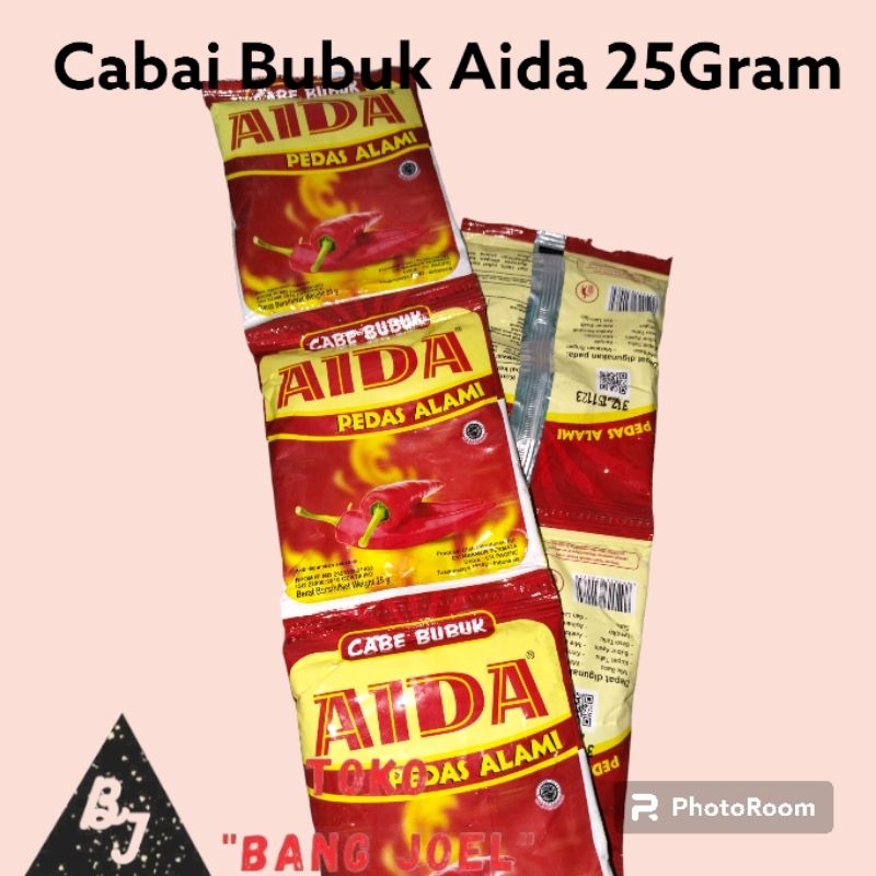 

Cabai Bubuk AIDA 25GRAM / Cabe Bubuk / Chili Flakes / Cabe Bubuk / Cabai / Bumbu Tabur / Cabe Kering Instan / Bumbu Basreng