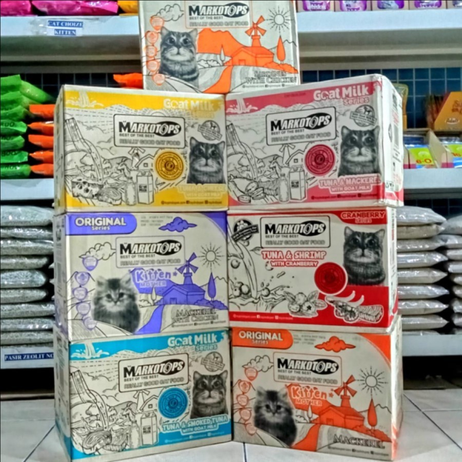 Ekspedisi Makanan Basah Kucing Markotops Markotop Kaleng 1dus
