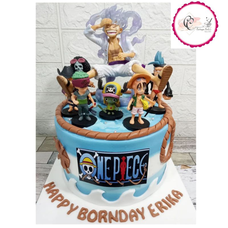 

Kue Ulang Tahun One Piece / One Piece Cake / Kue Ultah Monkey D Luffy
