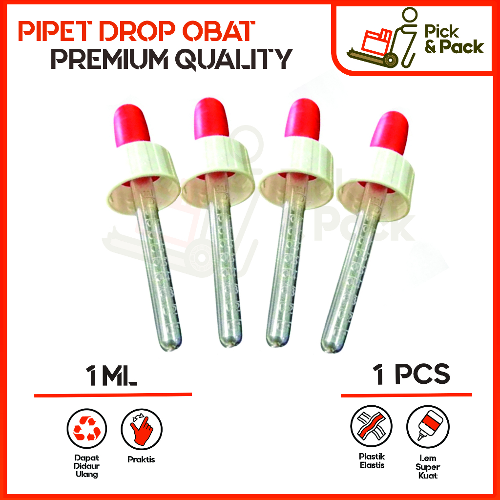 

Pipet Drop Obat / Pipet Drop 1ml Murah | Pipet Tetes Obat | Pipet Kosmetik 1ml / Pipet Drop / Pipet / Pipet Tetes Obat / Pipet Kosmetik / Pipet Tetes Obat 1ml | Pipet Kosmetik 1 ml | Pipet Drop 1ml dengan skala 0.1ml, 0.2ml, 0.3ml - 1ml - Dropper Merah
