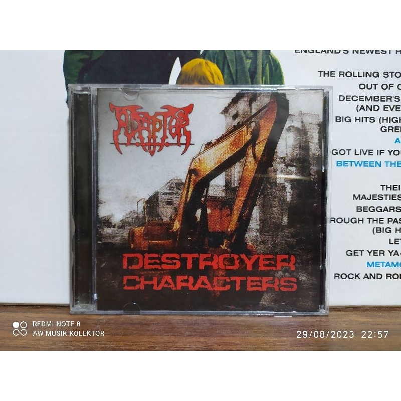 Audio CD : ADAPTOR - DESTROYER CHARACTERS.