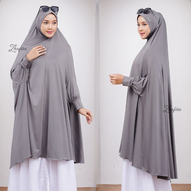 FAST DELIVERY Almira Lengan Jersey / antem dagu jumbo / hijab dagu / hijab lengan / bergo jumbo (