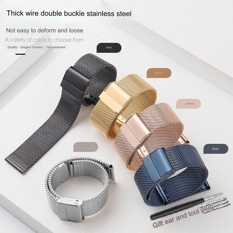 Smart Watch Strap Milanese loop magnet untuk apple watch Ultra iwatch Series