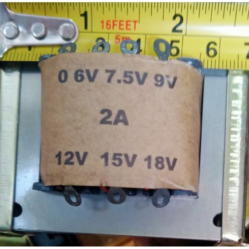 trafo-2A/amper-0-18volt-engkel/non-CT-merk-OKI