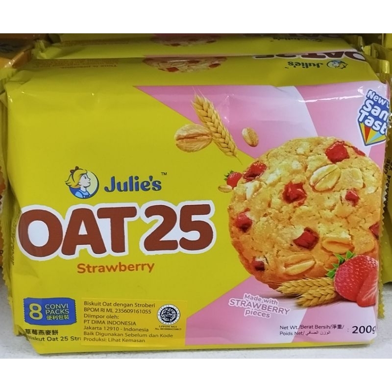 

Julies Oat Strawberry 200g