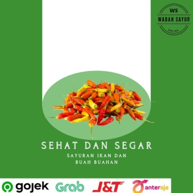 

Cabe Rawit Merah ( 250 Gram ) | Wadah Sayur Bogor