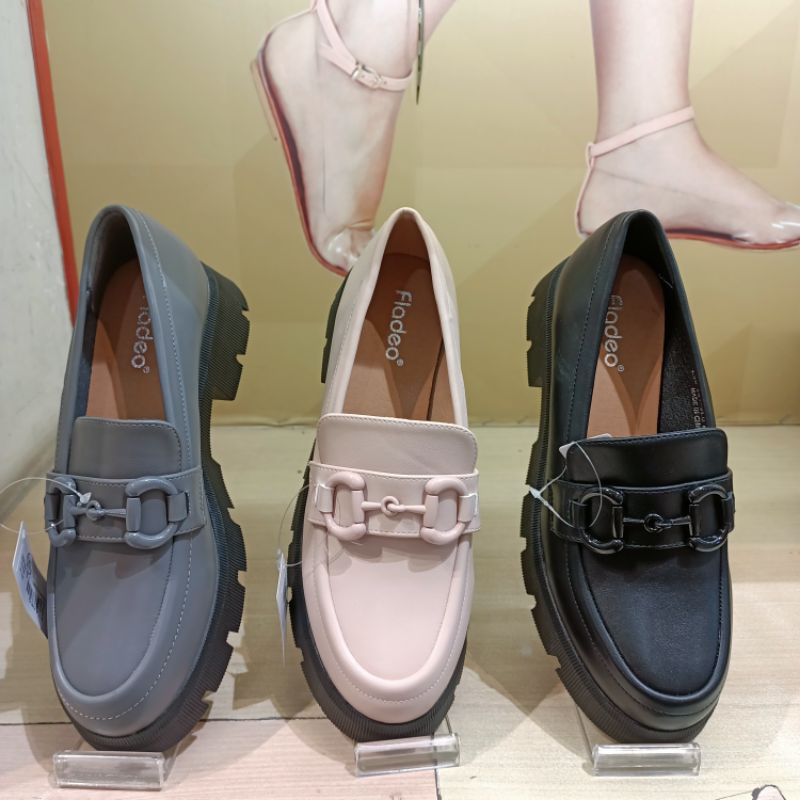 sepatu loafer wanita docmart FLADEO.