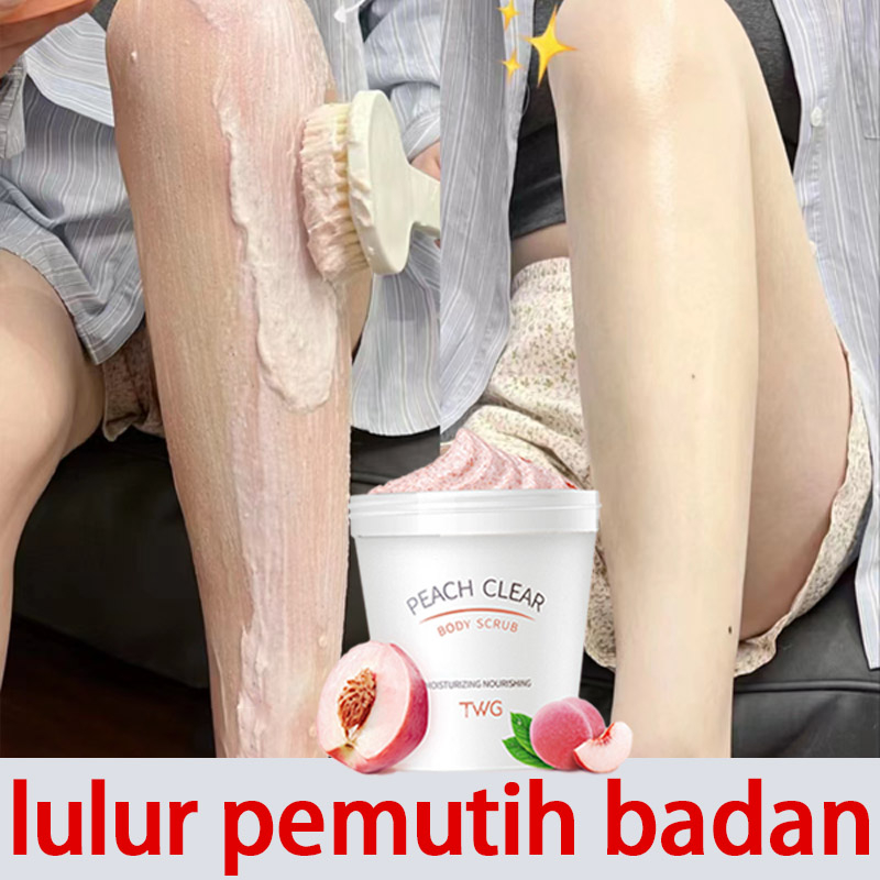 Lulur Pemutih Badan/Lulur Badan Original /penghilang daki /pemutih badan/Whitening Body Scrub/pemuti