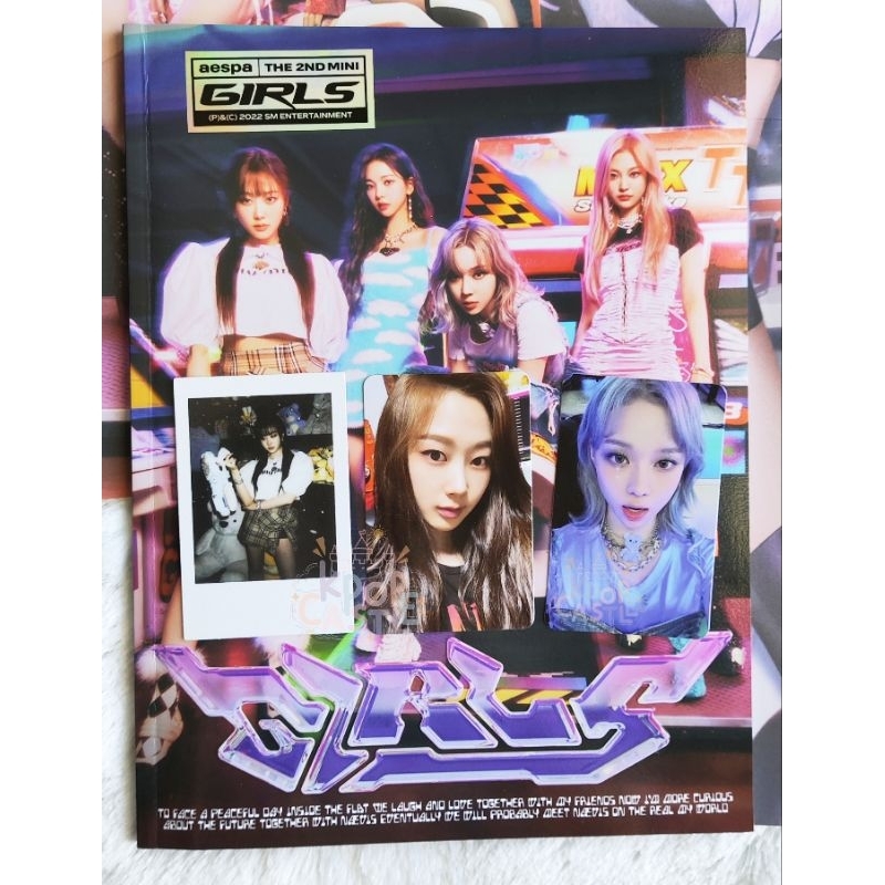 [READY FULLSET UNSEALED] (BACA DESKRIPSI) Aespa Girls SGS Real World Winter bear