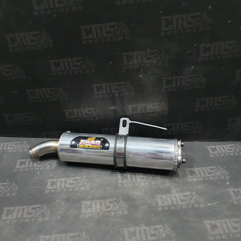 Exhaust Slenser Silincer Slencer Ahau One Motor Sport Universal