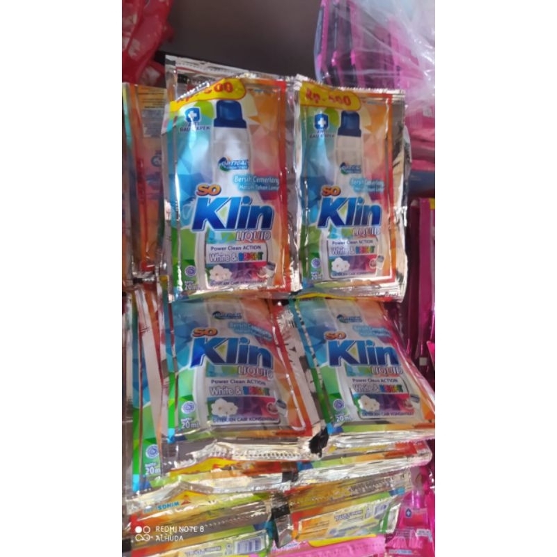 soklin liquid renceng