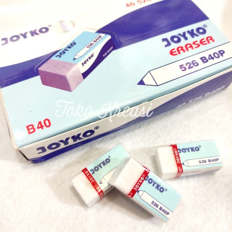 

(Per Pcs) Penghapus Pensil / Eraser Joyko Putih 526 B40P