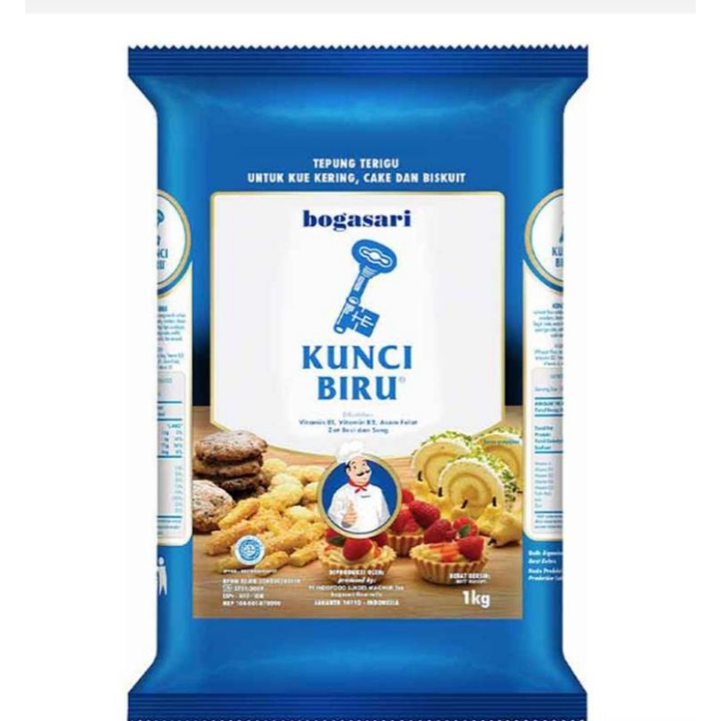 

Tepung kunci biru 1kg