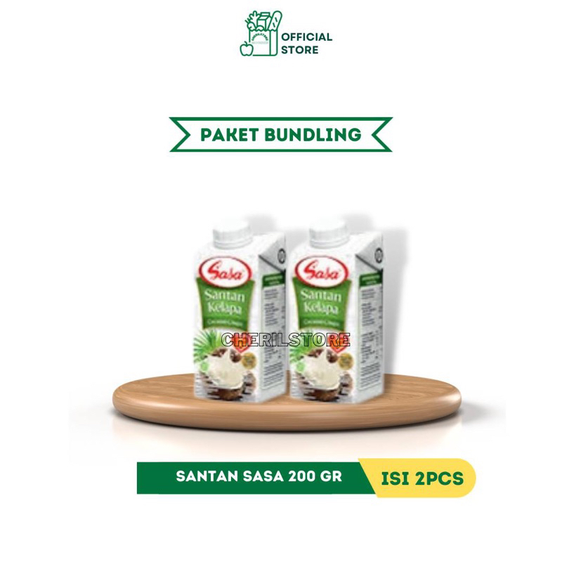 

Santan kelapa Sasa bundling 2 pax