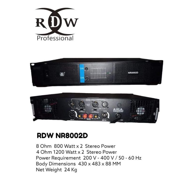 Power rdw nr8002d nr8002 d original